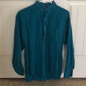 Men’s Teal colored button down